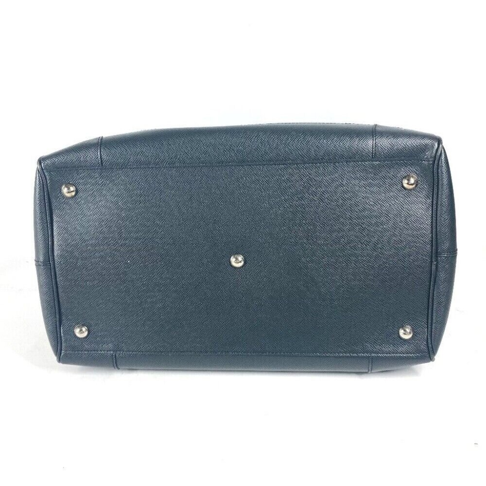 LOUIS VUITTON Taiga Stanislav Travel Bag Hand Bag Taiga Leather Black - Picture 5 of 16